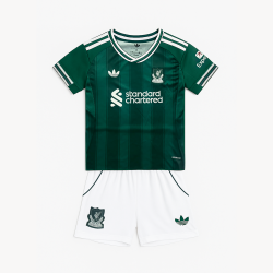 Liverpool Matchtröja Tredje 2025-2026 Kortärmad ,Fotbollsställ Barn