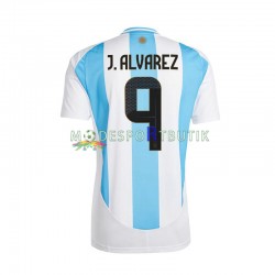Argentina Matchtröja Julian Alvarez 9 Copa America Hemma 2024 Kortärmad ,Herr