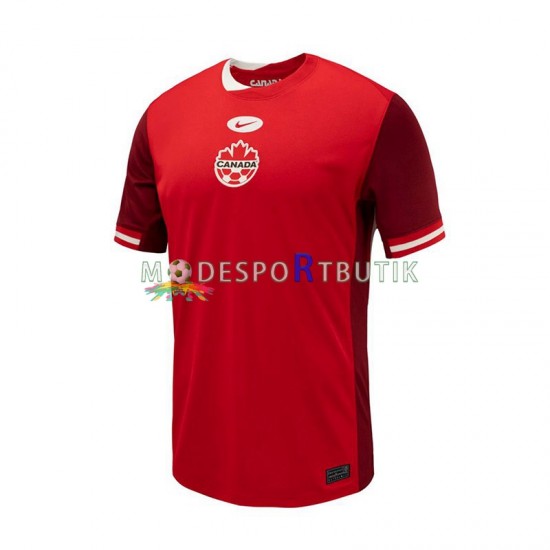 Kanada Matchtröja Copa America Hemma 2024 Kortärmad ,Herr