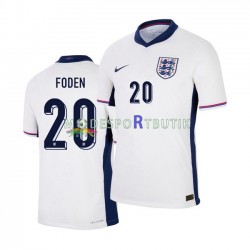 England Matchtröja Phil Foden 20 Hemma Euro 2024 Kortärmad ,Herr