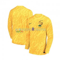 Frankrike Matchtröja Målvakt Hemma Euro 2024 Kortärmad ,Herr