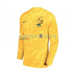 Frankrike Matchtröja Målvakt Hemma Euro 2024 Kortärmad ,Herr