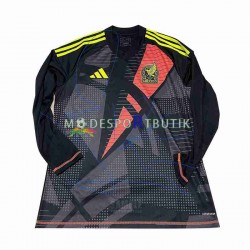 Mexiko Matchtröja Copa America Målvakt Hemma 2024 Långärmad ,Herr