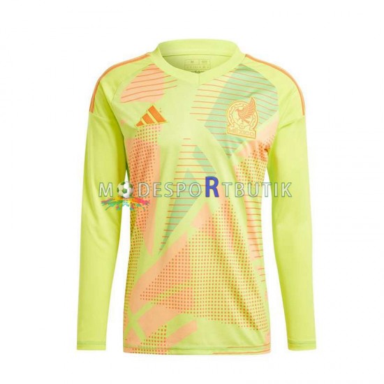 Mexiko Matchtröja Målvakt Borta Euro 2024 Långärmad ,Herr