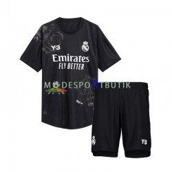 Real Madrid Matchtröja Y3 Målvakt Fjärde 2023-2024 Kortärmad ,Fotbollsställ Barn