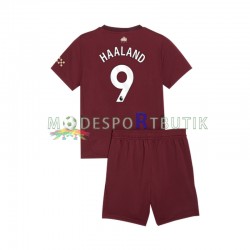 Manchester City Matchtröja Erling Haaland 9 Tredje 2024-2025 Kortärmad ,Fotbollsställ Barn