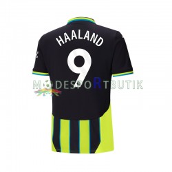 Manchester City Matchtröja Haaland 9 Borta 2024-2025 Kortärmad ,Herr