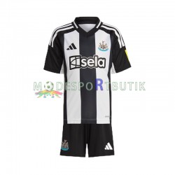 Newcastle United Matchtröja Svart Hemma 2024-2025 Kortärmad ,Fotbollsställ Barn