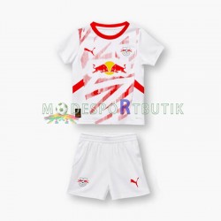 RB Leipzig Matchtröja Hemma 2024-2025 Kortärmad ,Fotbollsställ Barn
