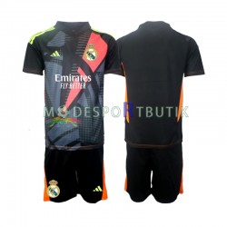 Real Madrid Matchtröja Svart Målvakt Borta 2024-2025 Kortärmad ,Fotbollsställ Barn Real Madrid Matchtröja Svart Målvakt Borta 2024-2025 Kortärmad ,Fotbollsställ Barn