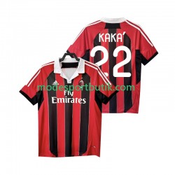 AC Milan Matchtröja KAKA 22 2012 2013 Retro Hemma Kortärmad ,Herr
