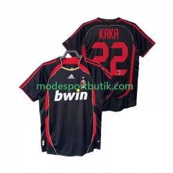 AC Milan Matchtröja KAKA 22 2007 Retro Tredje 2006 Kortärmad ,Herr