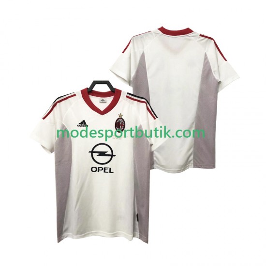 AC Milan Matchtröja 2005 Retro Borta 2004 Kortärmad ,Herr