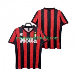 AC Milan Matchtröja 1993 1994 Retro Hemma Kortärmad ,Herr
