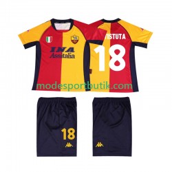AS Roma Matchtröja BATISTUTA 18 2001 Retro Hemma Kortärmad ,Fotbollsställ Barn