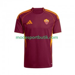 AS Roma Matchtröja Hemma 2025-2026 Kortärmad ,Herr