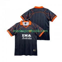 AS Roma Matchtröja Retro Borta 1998 1999 Kortärmad ,Herr