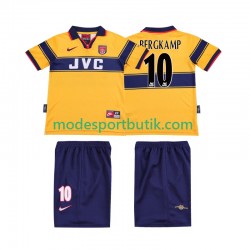 Arsenal Matchtröja BERGKAMP 10 1997 Retro Borta 1999 Kortärmad ,Fotbollsställ Barn Arsenal Matchtröja BERGKAMP 10 1997 Retro Borta 1999 Kortärmad ,Fotbollsställ Barn