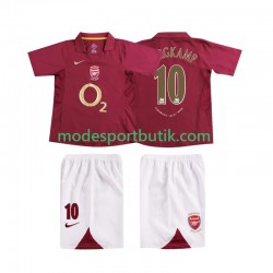 Arsenal Matchtröja BERGKAMP 10 2005 Retro Hemma 2006 Kortärmad ,Fotbollsställ Barn Arsenal Matchtröja BERGKAMP 10 2005 Retro Hemma 2006 Kortärmad ,Fotbollsställ Barn