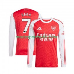 Arsenal Matchtröja Bukayo Saka 7 Hemma 2025-2026 Långärmad ,Herr