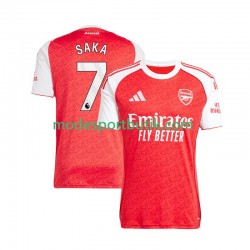 Arsenal Matchtröja Bukayo Saka 7 Hemma 2025-2026 Kortärmad ,Herr