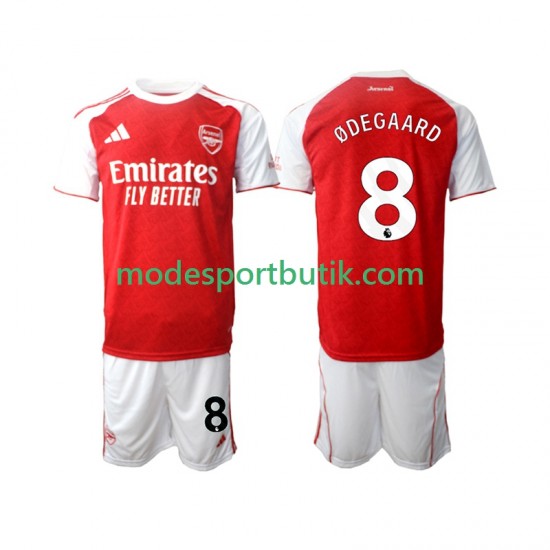 Arsenal Matchtröja Martin Odegaard 8 Hemma 2025-2026 Kortärmad ,Fotbollsställ Barn