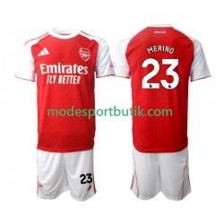 Arsenal Matchtröja Merino 23 Hemma 2025-2026 Kortärmad ,Fotbollsställ Barn