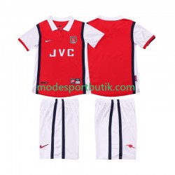 Arsenal Matchtröja Retro Hemma 1998 1999 Kortärmad ,Fotbollsställ Barn