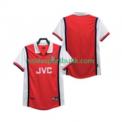Arsenal Matchtröja Retro Hemma 1998 1999 Kortärmad ,Herr