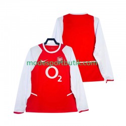 Arsenal Matchtröja 2003 Retro Hemma 2002 Långärmad ,Herr