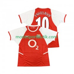 Arsenal Matchtröja Ruud van Nistelrooy 10 2003 Retro Hemma 2002 Kortärmad ,Herr