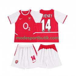 Arsenal Matchtröja Thierry Henry 14 2003 Retro Hemma 2002 Kortärmad ,Fotbollsställ Barn