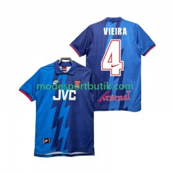 Arsenal Matchtröja VIEIRA 4 1995 1996 Retro Borta Kortärmad ,Herr