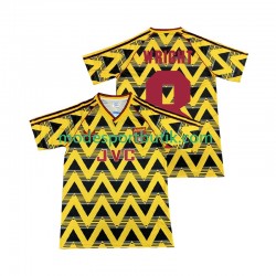 Arsenal Matchtröja WRIGHT 8 199 1993 Retro Borta Kortärmad ,Herr