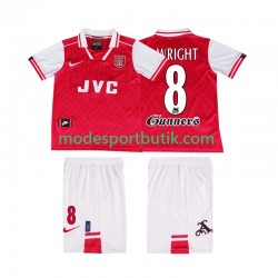 Arsenal Matchtröja WRIGHT 8 1996 1997 Retro Hemma Kortärmad ,Fotbollsställ Barn