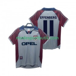 FC Bayern München Matchtröja Effenberg 11 Retro Tredje 1998 1999 Kortärmad ,Herr