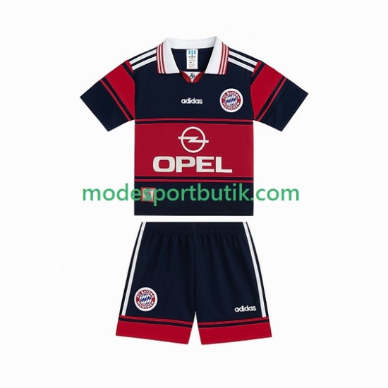 FC Bayern München Matchtröja 1997 Retro Hemma 1999 Kortärmad ,Fotbollsställ Barn