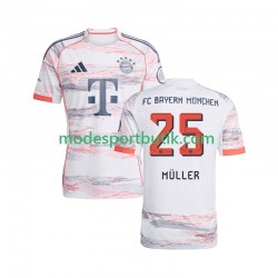 FC Bayern München Matchtröja Thomas Muller 25 Borta 2025-2026 Kortärmad ,Herr