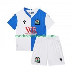 Matchtröja Blackburn Rovers Hemma 2025-2026 Kortärmad ,Fotbollsställ Barn