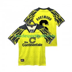 Borussia Dortmund Matchtröja SAMMER 6 1994 1995 Retro Hemma Kortärmad ,Herr