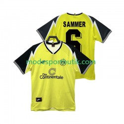 Borussia Dortmund Matchtröja SAMMER 6 1995 1996 Retro Hemma Kortärmad ,Herr