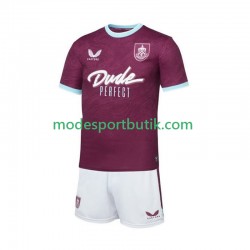 Matchtröja Burnley Hemma 2025-2026 Kortärmad ,Fotbollsställ Barn