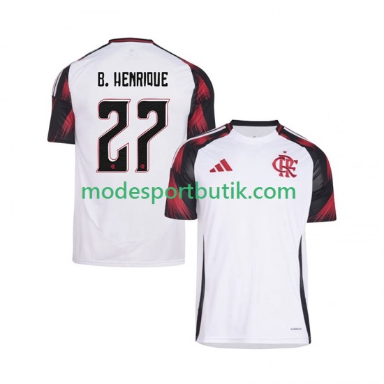 CR Flamengo Matchtröja Bruno Henrique 27 Borta 2025-2026 Kortärmad ,Herr