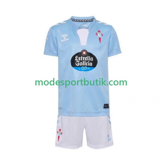 Celta de Vigo Matchtröja Hemma 2025-2026 Kortärmad ,Fotbollsställ Barn