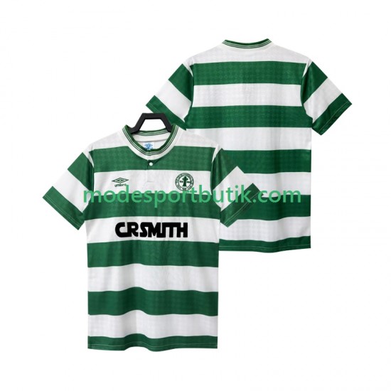 Celtic Matchtröja FC 1987 1988 Retro Tredje Kortärmad ,Herr
