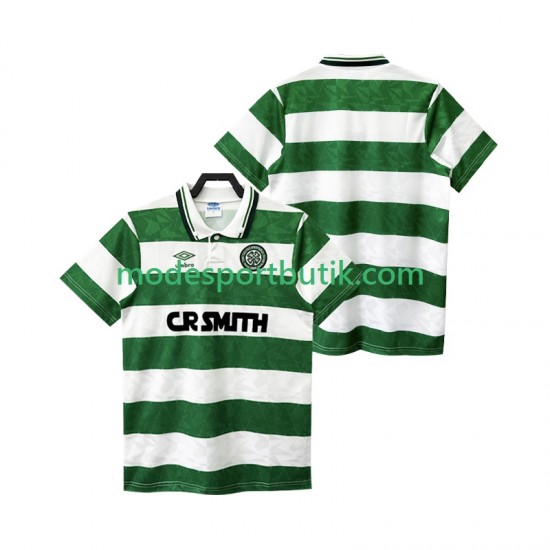 Celtic Matchtröja FC 1989 1990 Retro Tredje Kortärmad ,Herr
