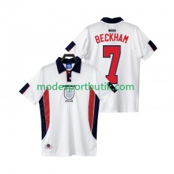 England Matchtröja BECKHAM 7 Retro Hemma 1998 Kortärmad ,Herr