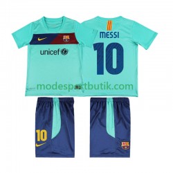 FC Barcelona Matchtröja Lionel Messi 10 Retro Borta 2011 2010 Kortärmad ,Fotbollsställ Barn