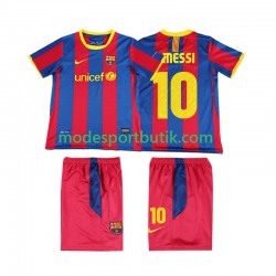 FC Barcelona Matchtröja Lionel Messi 10 Retro Hemma 2011 2010 Kortärmad ,Fotbollsställ Barn