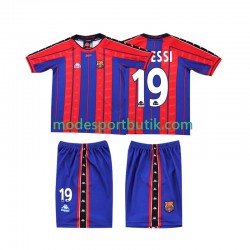 FC Barcelona Matchtröja Lionel Messi 19 1997 Retro Hemma 1998 Kortärmad ,Fotbollsställ Barn